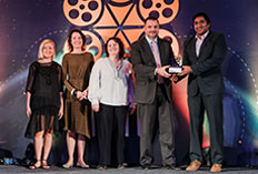 IIFTC Awards - Ambassador of Serbia H E Vladimir Maric with Producer of Vivegam