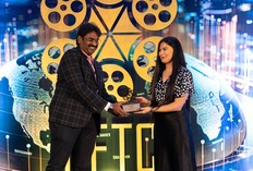 IIFTC Awards - Jaiprakash Rengarajan, Founder and CEO - All Around Globe Services Pvt Ltd. to Sabina Baghirova
